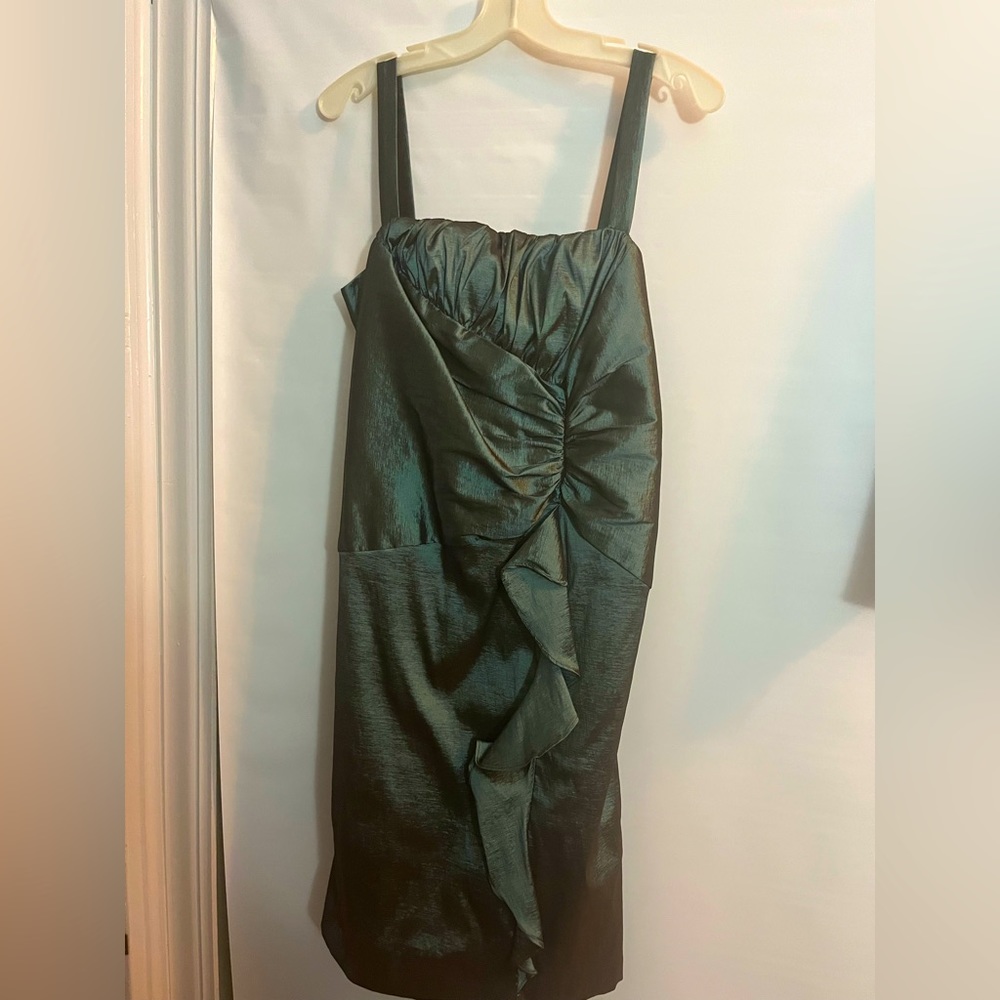Green dress with Jacket